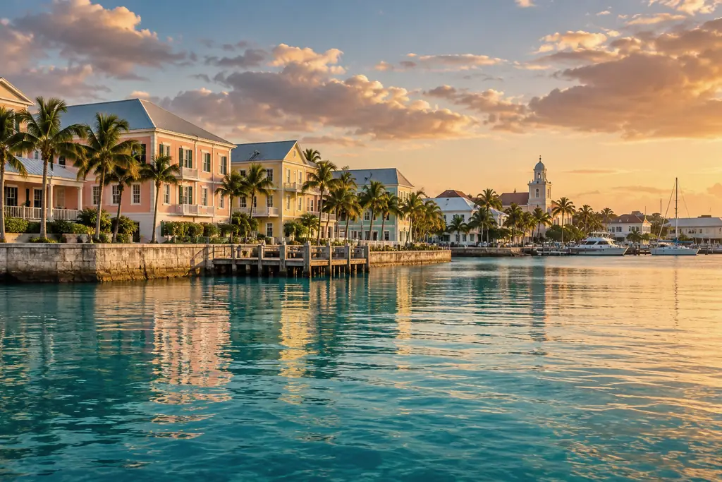 Nassau in the evening light